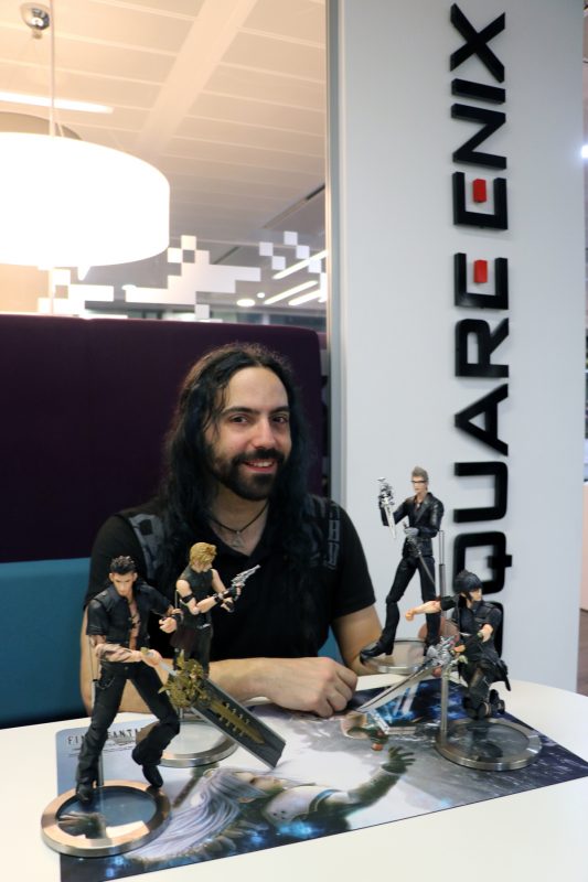 Jesús Díez García - FFXV - Square Enix Europe office